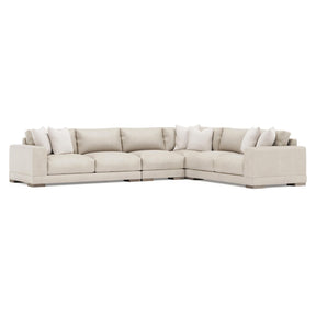 Lars White/Cream Sectional - Ornate Home