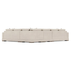 Lars White/Cream Sectional - Ornate Home