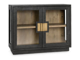 Larson Antique Black Cabinet - Ornate Home