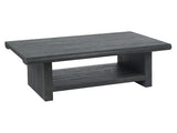 Larson Black Coffee Table - Ornate Home