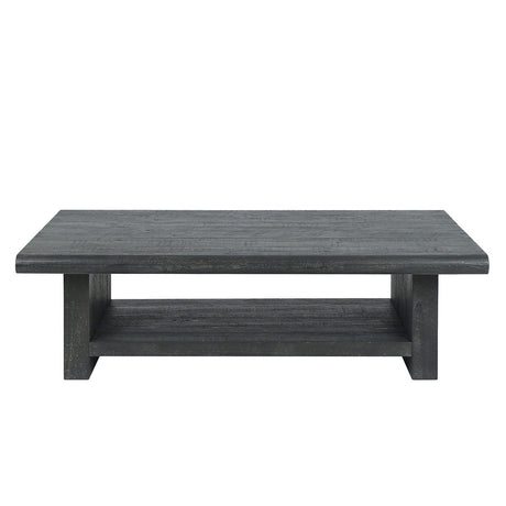 Larson Black Coffee Table - Ornate Home