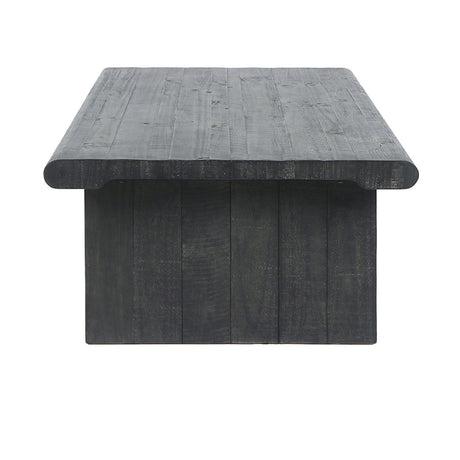 Larson Black Coffee Table - Ornate Home