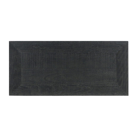 Larson Black Tall Cabinet - Ornate Home