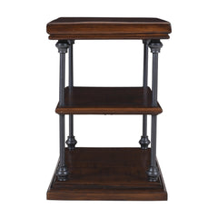 Larson Brown Chairside Table - Ornate Home