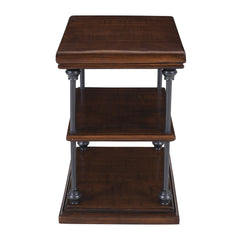Larson Brown Chairside Table - Ornate Home