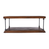 Larson Brown Rectangle Cocktail Table - Ornate Home