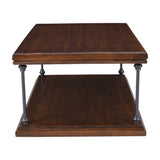 Larson Brown Rectangle Cocktail Table - Ornate Home
