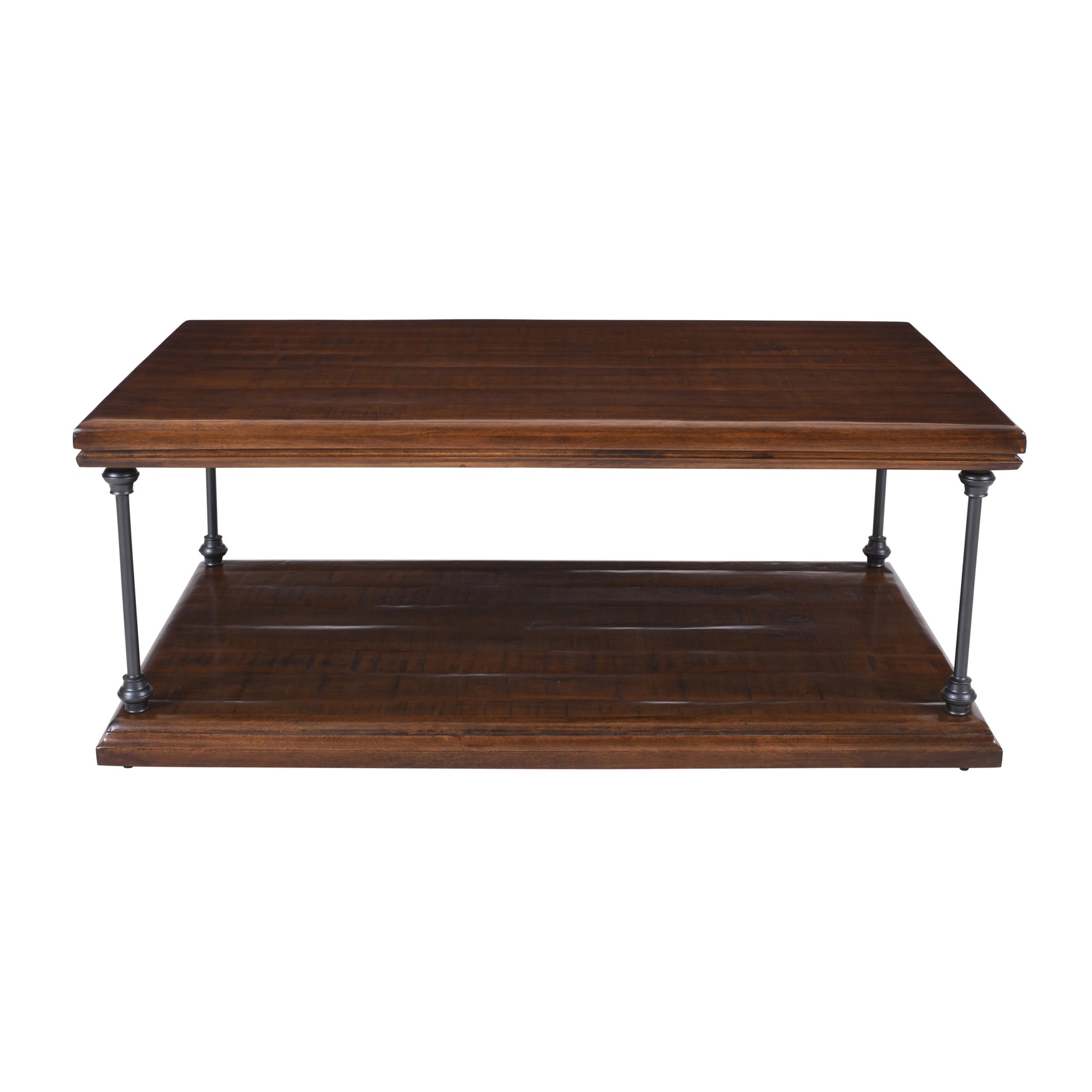 Larson Brown Rectangle Cocktail Table - Ornate Home