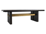 Larson Carbon Black Dining Table - Ornate Home