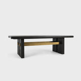 Larson Carbon Black Dining Table - Ornate Home