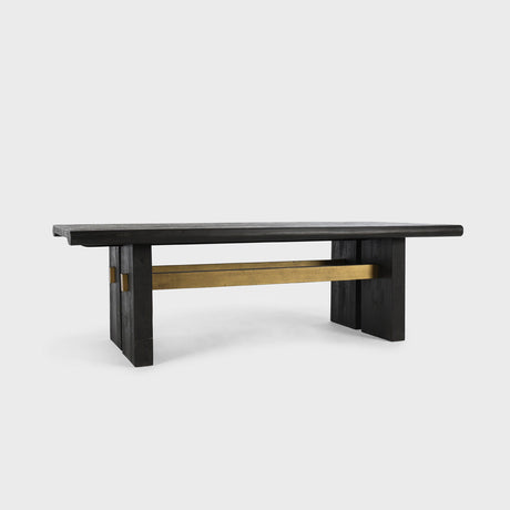 Larson Carbon Black Dining Table - Ornate Home