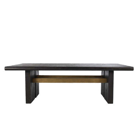Larson Carbon Black Dining Table - Ornate Home