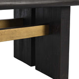 Larson Carbon Black Dining Table - Ornate Home