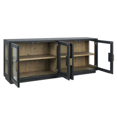Larson Carbon Black Sideboard - Ornate Home
