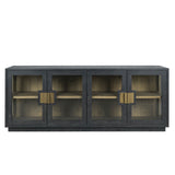 Larson Carbon Black Sideboard - Ornate Home