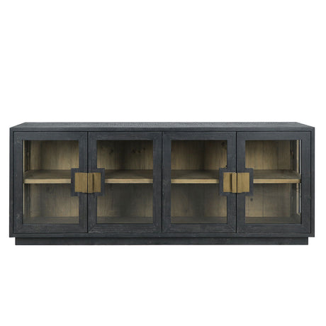 Larson Carbon Black Sideboard - Ornate Home