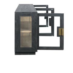 Larson Carbon Black Sideboard - Ornate Home
