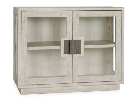 Larson Gray Wash Cabinet - Ornate Home