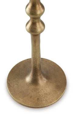 Larwick Brass Candle Holder (Set of 2) - Ornate Home
