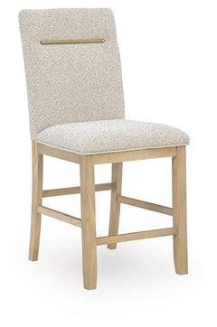 Lasinger Light Brown Counter Height Dining Table and 4 Barstools - Ornate Home
