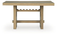 Lasinger Light Brown RECT Dining Room Counter Table - Ornate Home