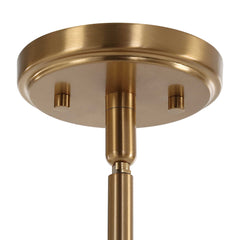 Lassen Brass 8 Light Chandelier - Ornate Home