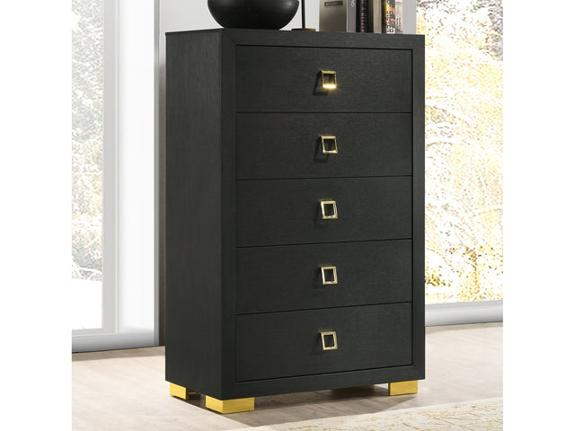 Latimer Black Chest - Ornate Home