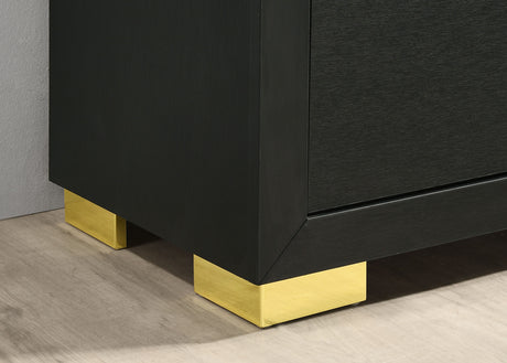 Latimer Black Dresser - Ornate Home