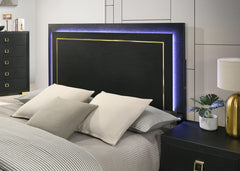Latimer Black Full Bed - Ornate Home