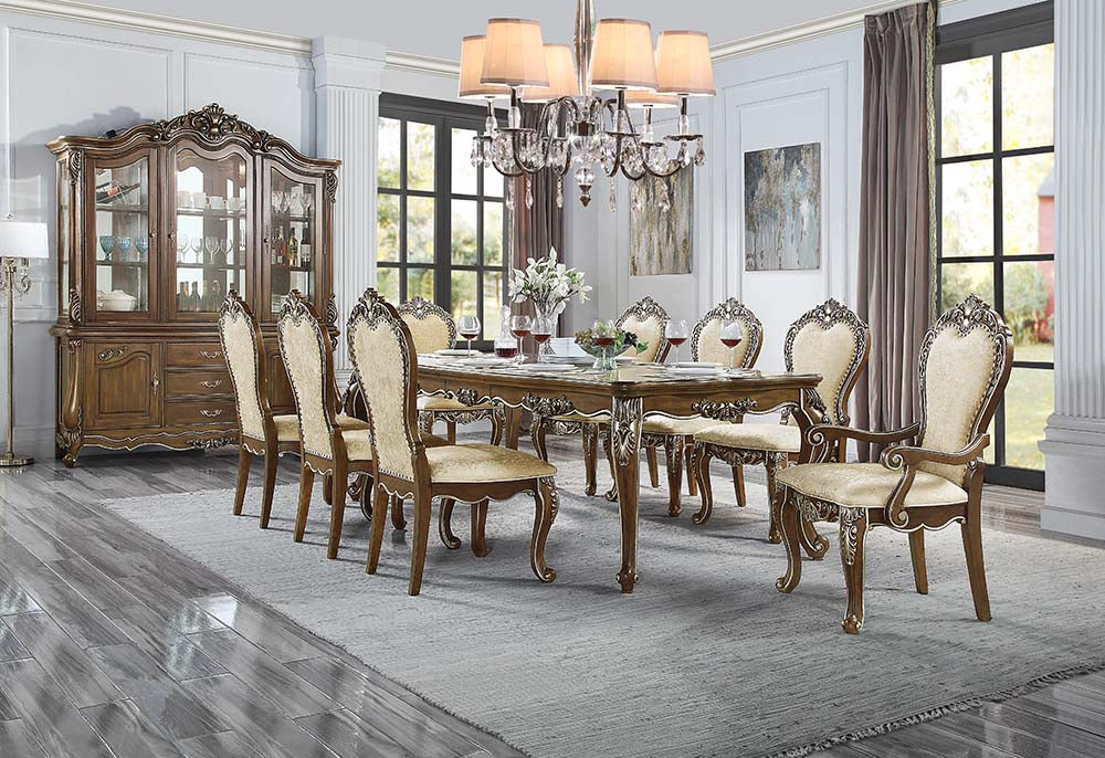 Latisha 4 Leg Dining Table - Ornate Home