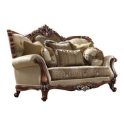 Latisha Loveseat w/ 6 Pillows - Ornate Home