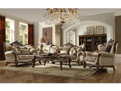 Latisha Loveseat w/ 6 Pillows - Ornate Home