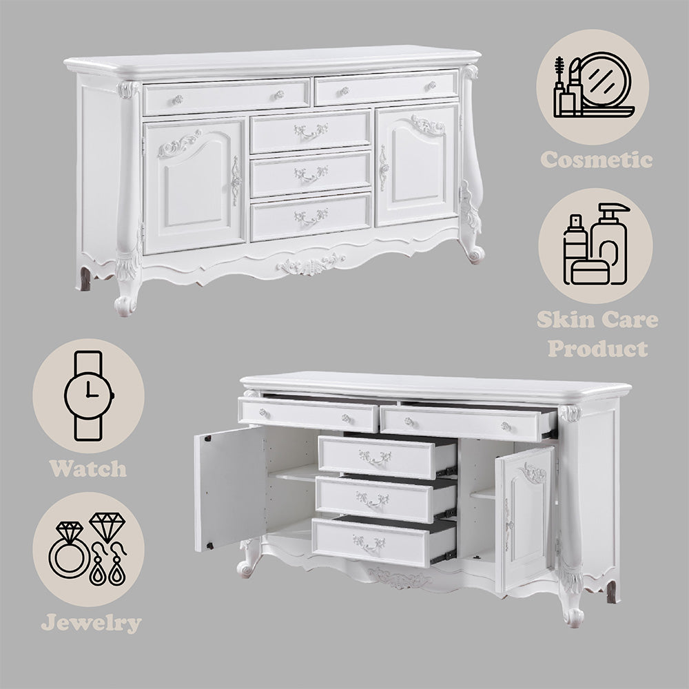 Latisha Oak Dresser - Ornate Home