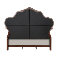 Latisha Oak Eastern King Bed - Ornate Home