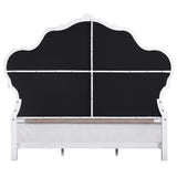 Latisha Oak Eastern King Bed - Ornate Home