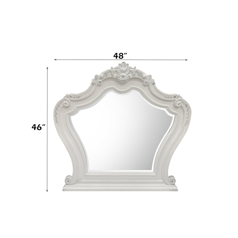 Latisha Oak Mirror - Ornate Home