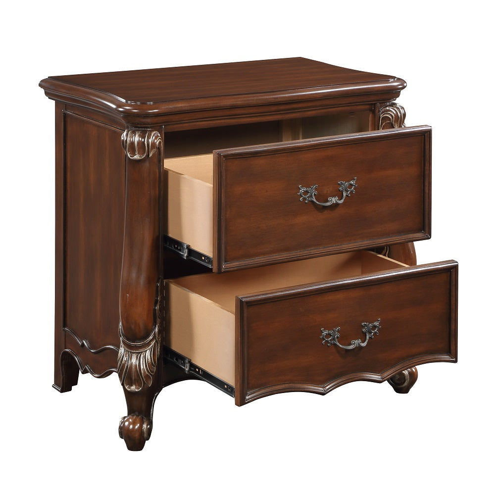 Latisha Oak Nightstand - Ornate Home