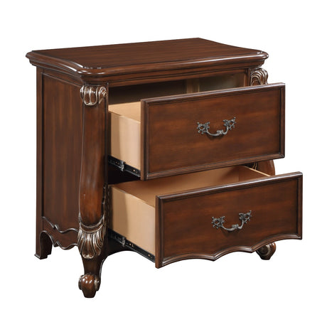 Latisha Oak Nightstand - Ornate Home
