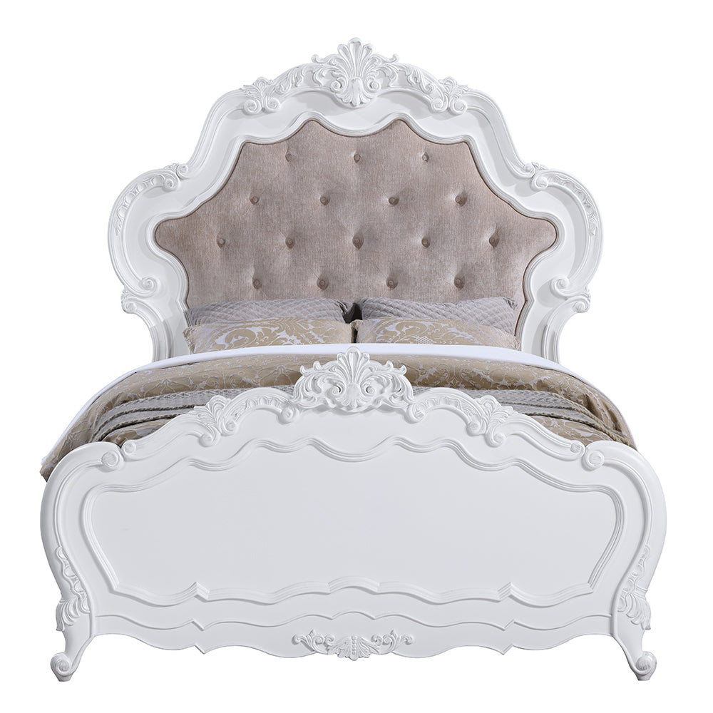 Latisha Oak Queen Bed - Ornate Home