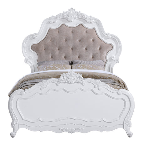 Latisha Oak Queen Bed - Ornate Home