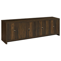 Laughlin Dark Pine 78" TV Stand - Ornate Home