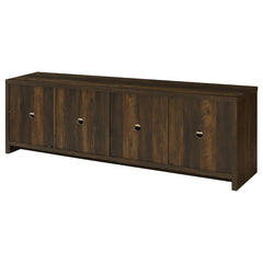 Laughlin Dark Pine 78" TV Stand - Ornate Home