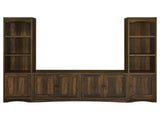 Laughlin Dark Pine Entertainment Center - Ornate Home