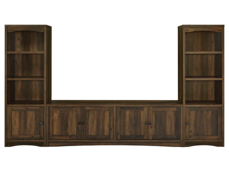 Laughlin Dark Pine Entertainment Center - Ornate Home