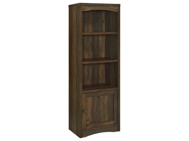 Laughlin Dark Pine Media Tower - Ornate Home