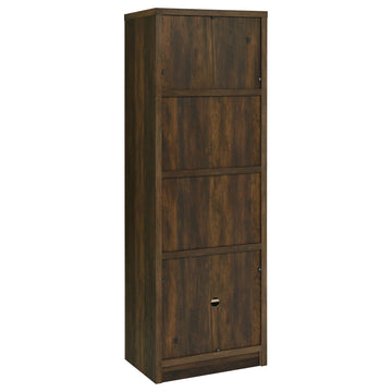 Laughlin Dark Pine Media Tower - Ornate Home