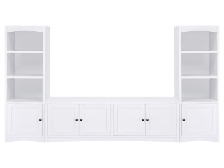 Laughlin White Entertainment Center - Ornate Home