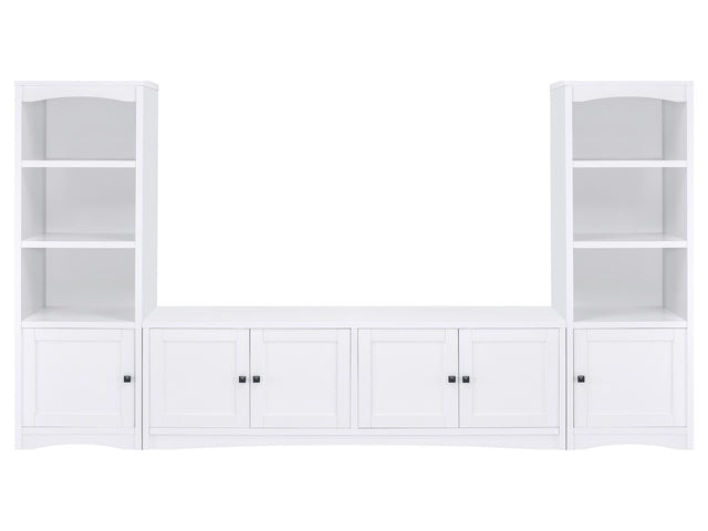 Laughlin White Entertainment Center - Ornate Home