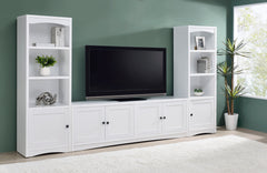 Laughlin White Entertainment Center - Ornate Home
