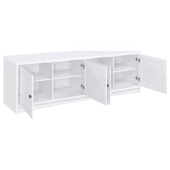 Laughlin White Entertainment Center - Ornate Home